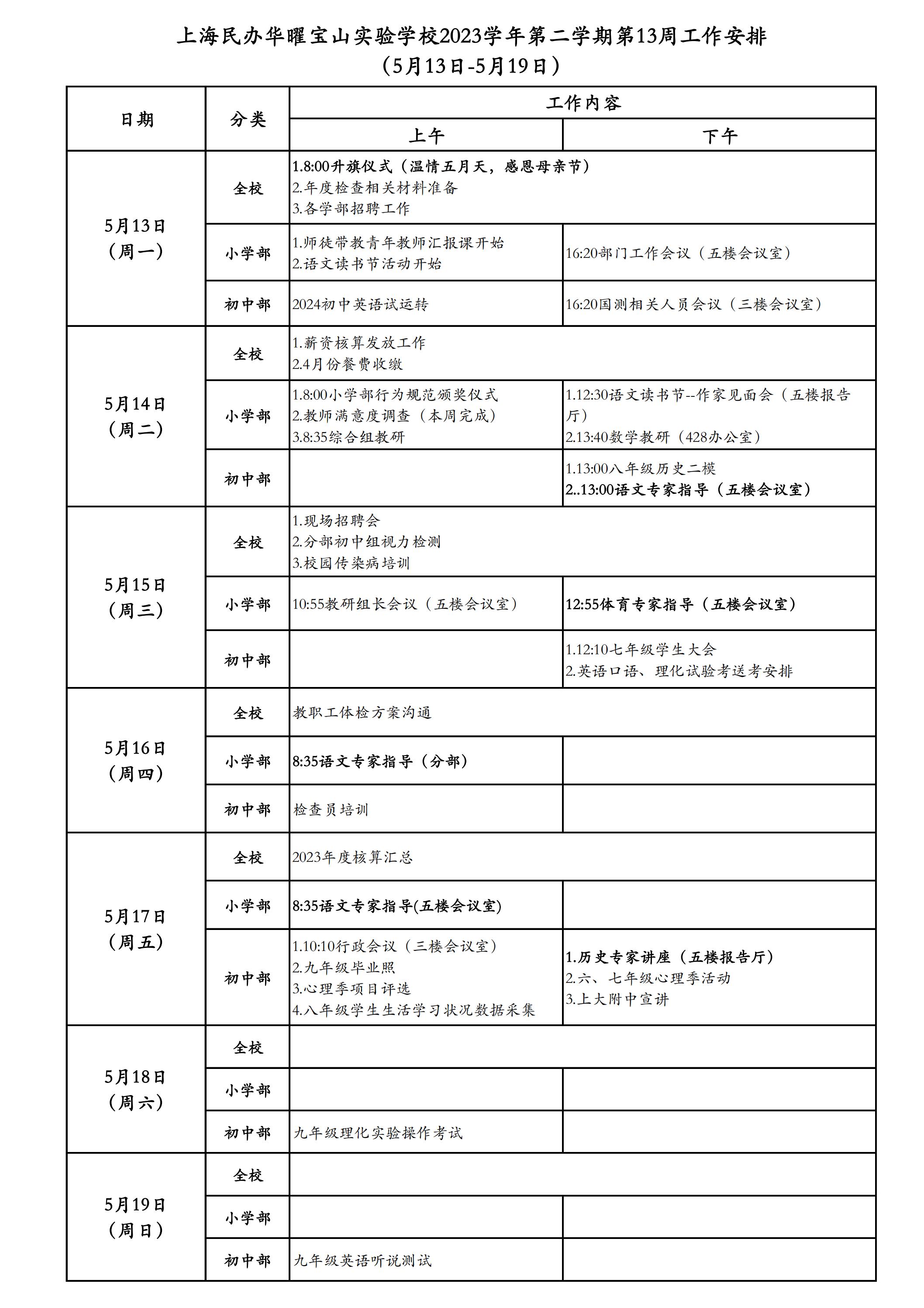 上海民办华曜宝山实验学校2023学年第二学期第13周工作安排表_00.jpg